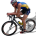 By bicycle